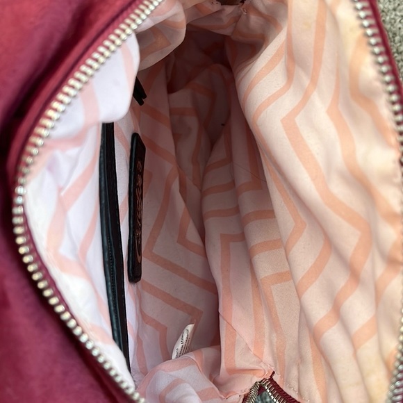 Last chance…Candie’s Mini Backpack Quilted Velour Velvet Bag Purse - Picture 5 of 5